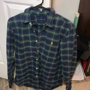 Plaid Button Down.  Polo Ralph Lauren.